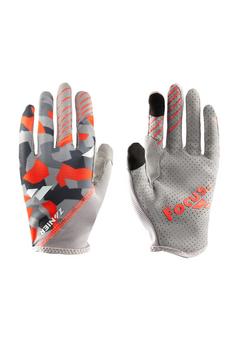 Zanier SHREDDER Fingerhandschuhe camouflage-red