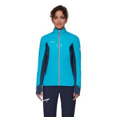 Rückansicht von Mammut Eigerjoch Hybrid Funktionsjacke Damen sky-night