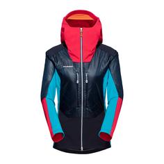 Mammut Eisfeld Hybrid Hooded Softshelljacke Damen night-azalea