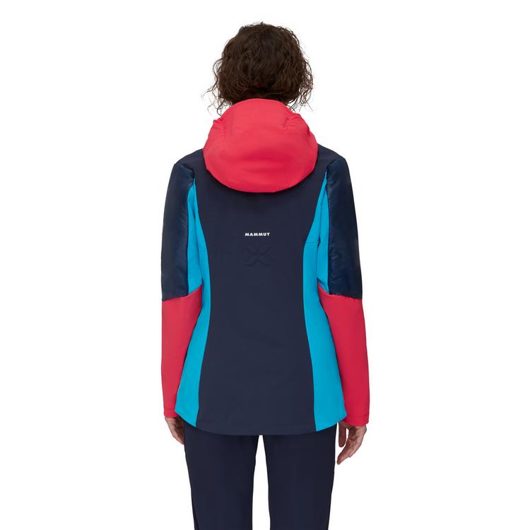 Mammut Mammut Eisfeld Hybrid Hooded Softshelljacke Damen - night-azalea - 1 | SportScheck