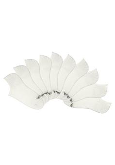 Rückansicht von Bench Sneakersocken Freizeitsocken ecru