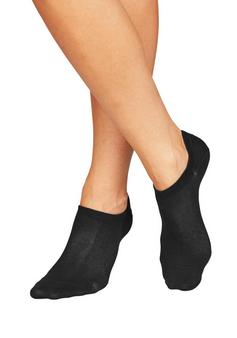 Rückansicht von Bench Sneakersocken Freizeitsocken schwarz