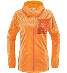 Haglöfs L.I.M Shield Hood Hardshelljacke Damen Soft Orange/Flame Orange