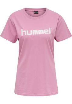 hummel HMLGO COTTON LOGO T-SHIRT WOMAN S/S T-Shirt Damen COTTON CANDY