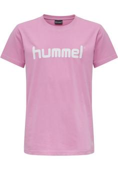 hummel HMLGO KIDS COTTON LOGO T-SHIRT S/S T-Shirt Kinder COTTON CANDY