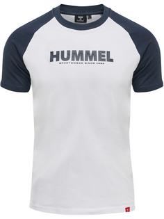 hummel hmlLEGACY BLOCKED T-SHIRT T-Shirt WHITE