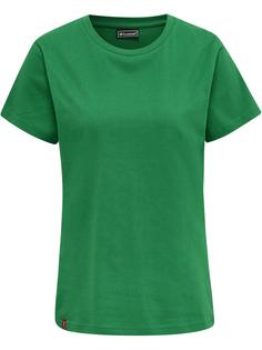 hummel hmlRED BASIC T-SHIRT S/S WOMAN T-Shirt Damen JOLLY GREEN