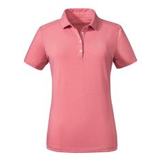 Schöffel Polo Shirt Vilan L Poloshirt Damen 3245 rosa