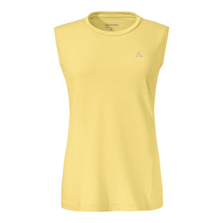 Sch&ouml;ffel Sch&ouml;ffel Top Vietas L Funktionsshirt Damen - 5335 - gelb - 0 | SportScheck