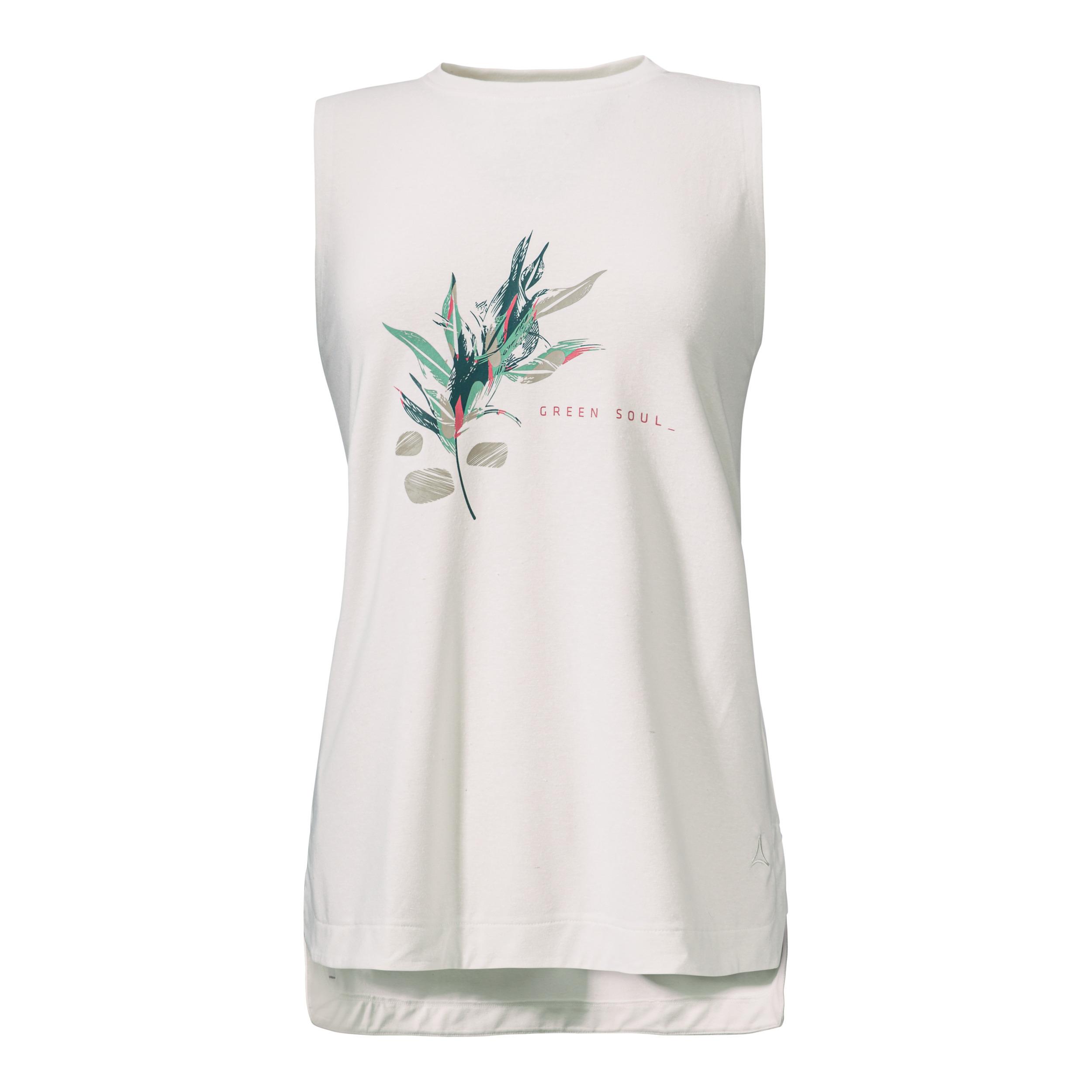 Schöffel Top Lisboa L T-Shirt Damen whisper white