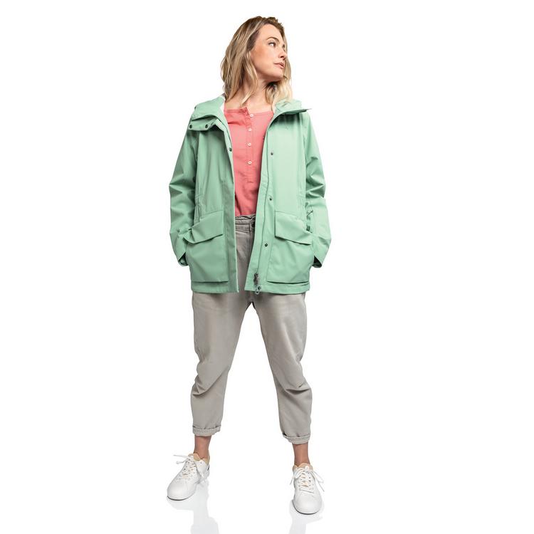 Sch&ouml;ffel Sch&ouml;ffel Jacket Geneva L Funktionsjacke Damen - 6055 - gr&uuml;n - 0 | SportScheck