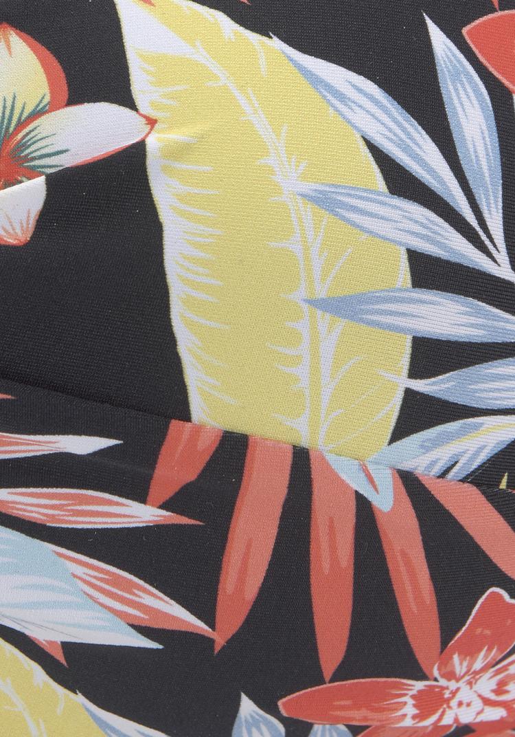 S.OLIVER S.OLIVER B&uuml;gel-Bandeau-Bikini-Top Bikini Oberteil Damen - schwarz-bedruckt - 0 | SportScheck