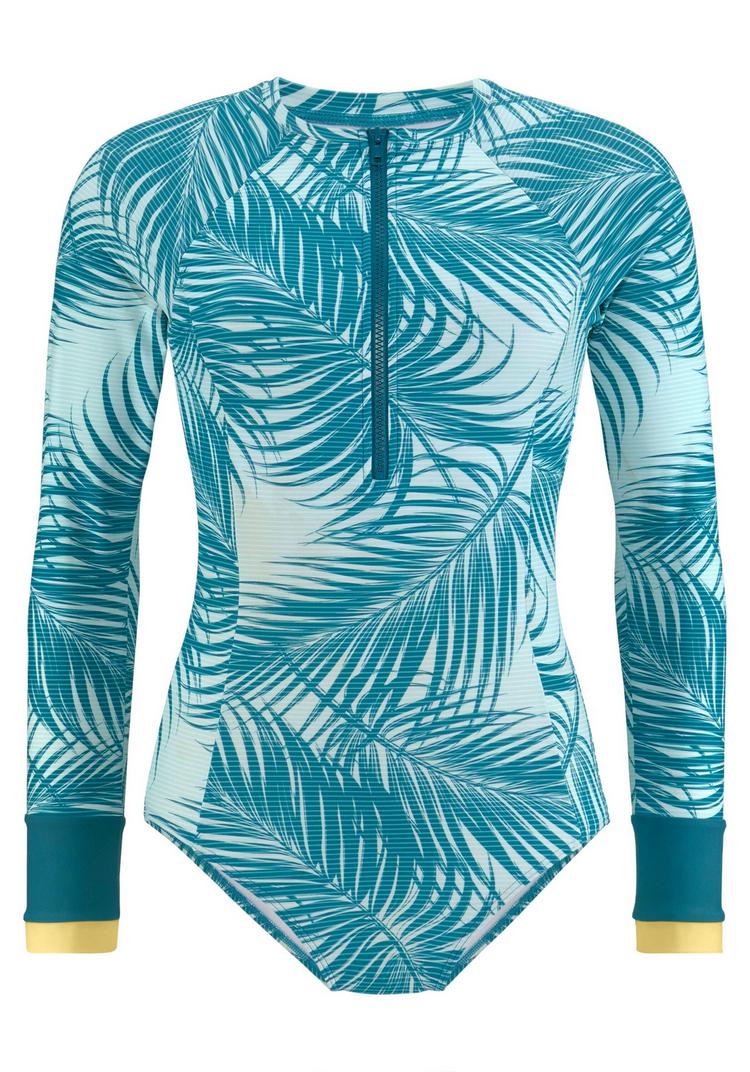 LASCANA Active LASCANA Active Badeanzug Badeanzug Damen - petrol-bedruckt - 0 | SportScheck