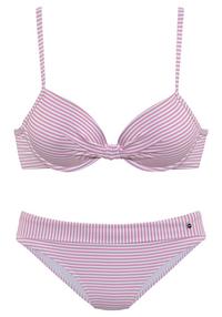 S.OLIVER Bikini Set Damen - ros&eacute;-wei&szlig;