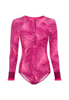 LASCANA Active Badeanzug Badeanzug Damen bordeaux