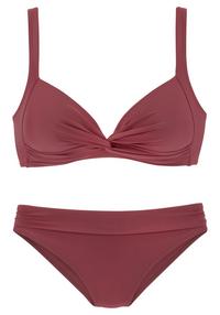 Lascana Triangel-Bikini Bikini Set Damen - rostrot