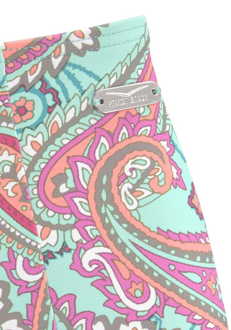 VENICE BEACH VENICE BEACH Highwaist-Bikini-Hose Bikini Hose Damen - mint-bedruckt - 1 | SportScheck