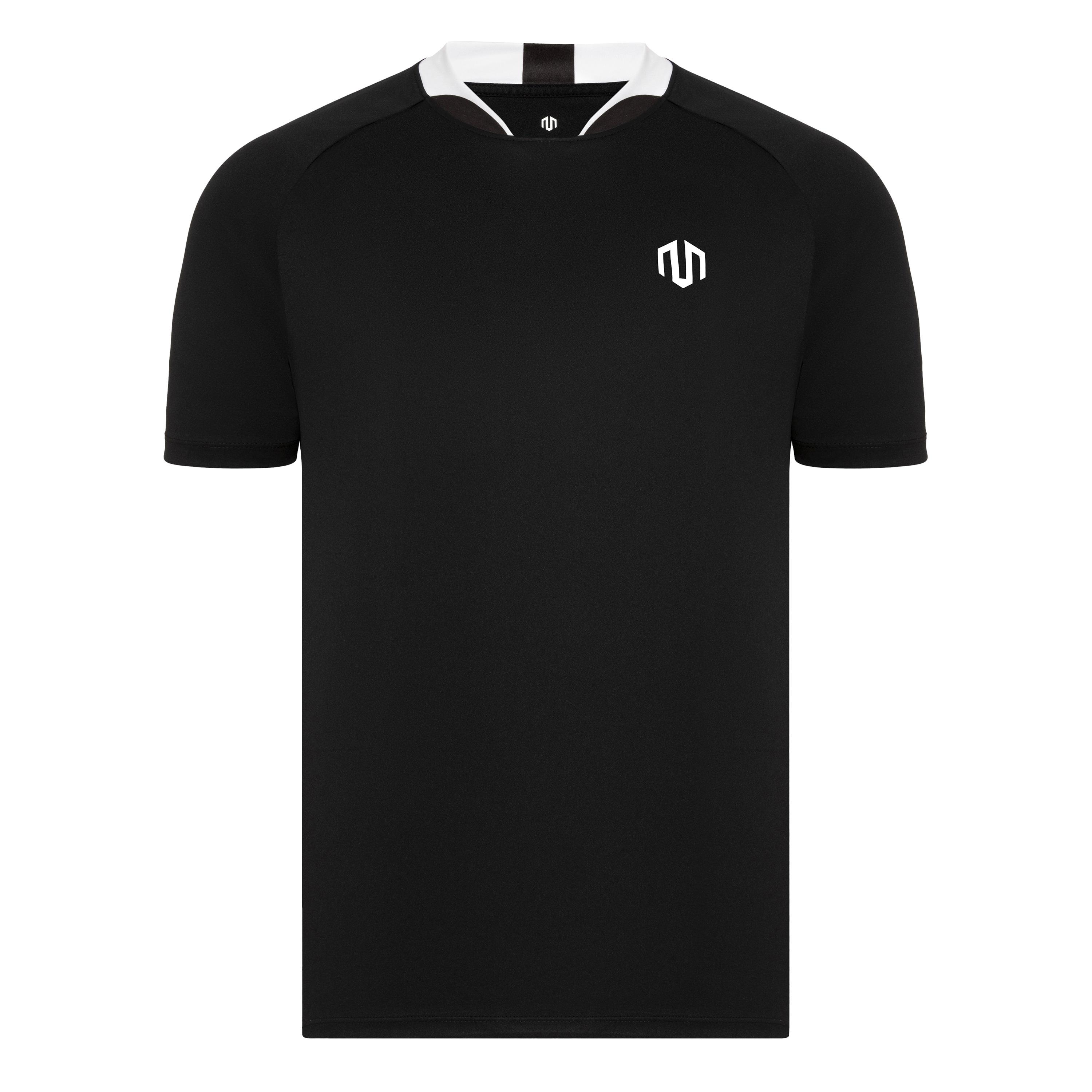MOROTAI M-222T102 Team Trikot Funktionsshirt Herren Schwarz