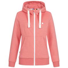 DEPROC active FinjaCMYK Women Sweatjacke Damen rosé melange