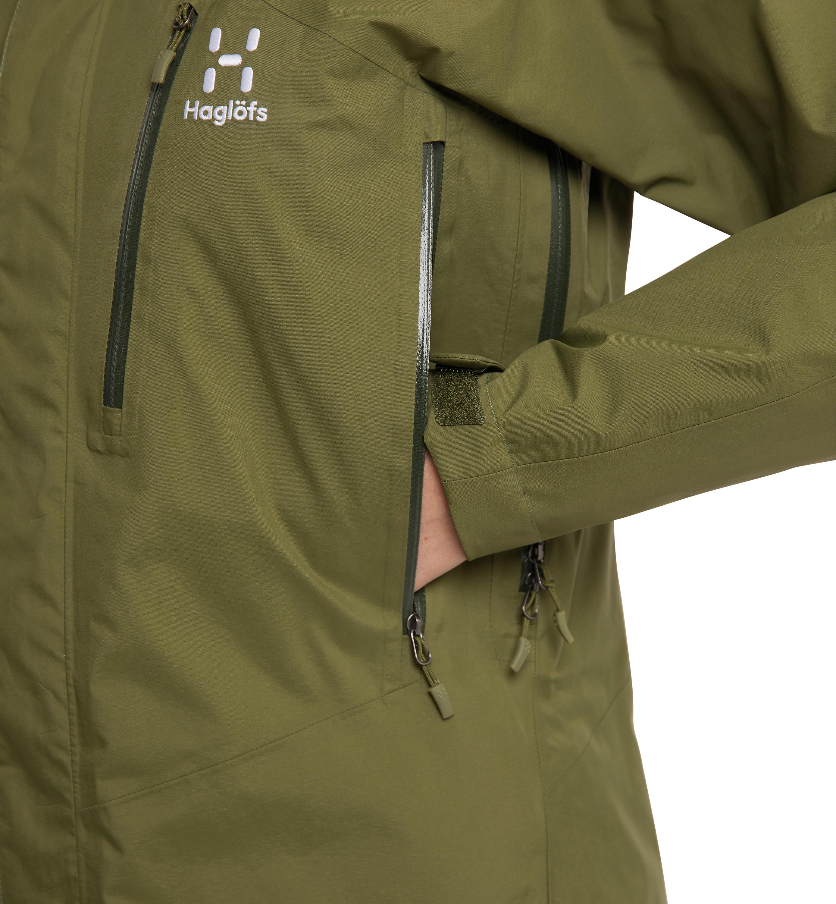 HaglöfsGORE-TEX Astral GTX Jacket - Hardshelljacke Damen - Olive Green