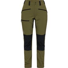 Haglöfs Mid Standard Pant Trekkinghose Damen Olive Green/True Black