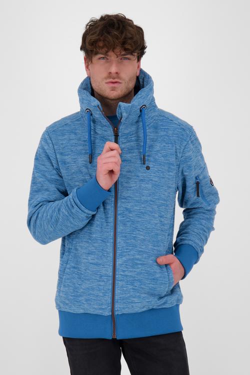 Rückansicht von ALIFE AND KICKIN EliasAK F Sweatjacke Herren indigo melange