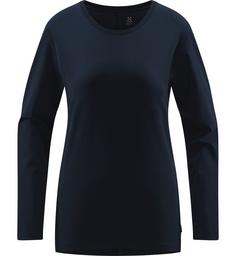 Haglöfs Curious Long Sleeve Outdoorhemd Damen Tarn Blue