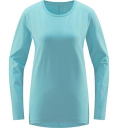 Haglöfs Curious Long Sleeve Outdoorhemd Damen Frost Blue