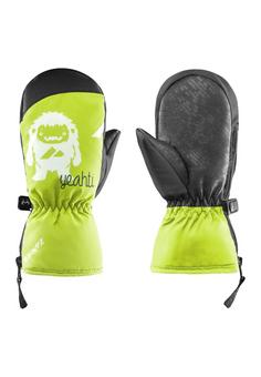 Zanier YEAHTI.STX MITTEN Outdoorhandschuhe Kinder Grün-Schwarz