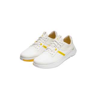 Cole Haan ZERØGRAND Winner Tennis Sneaker Sneaker Herren White-Nimbus Cloud-Cyber Yellow