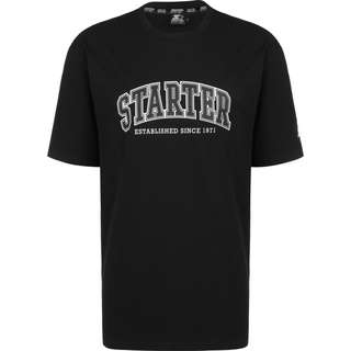 STARTER College T-Shirt Herren schwarz