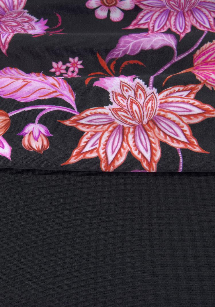 Lascana Lascana Badeanzug Badeanzug Damen - schwarz-pink - 2 | SportScheck