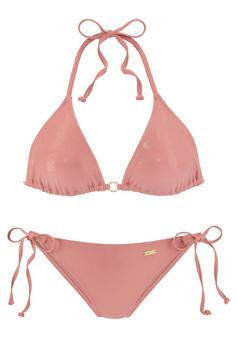 Lascana Triangel-Bikini Bikini Set Damen altrosa