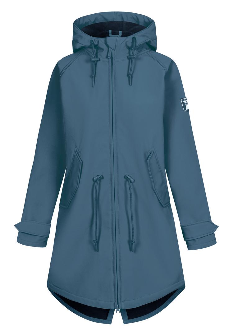Derbe Derbe Island Friese Softshelljacke Damen - orion blue - 0 | SportScheck