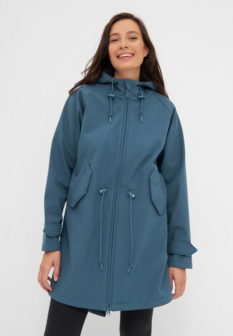 Derbe Derbe Island Friese Softshelljacke Damen - orion blue - 0 | SportScheck