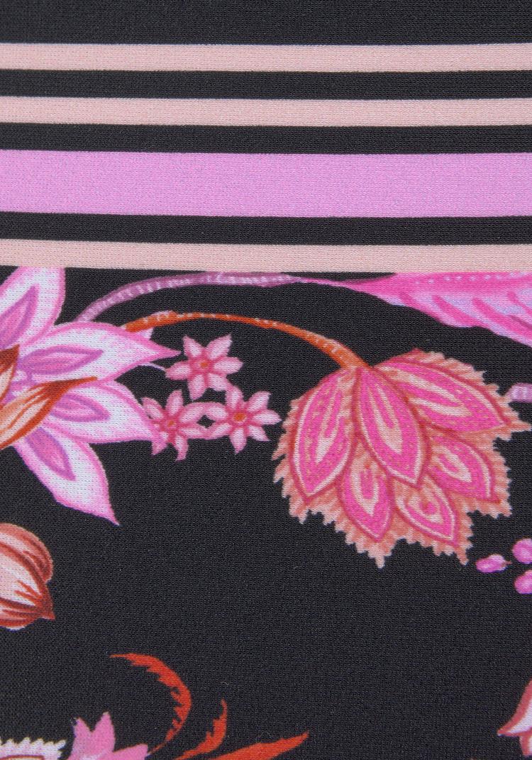 Lascana Lascana Bikini-Hose Bikini Hose Damen - schwarz-pink - 0 | SportScheck