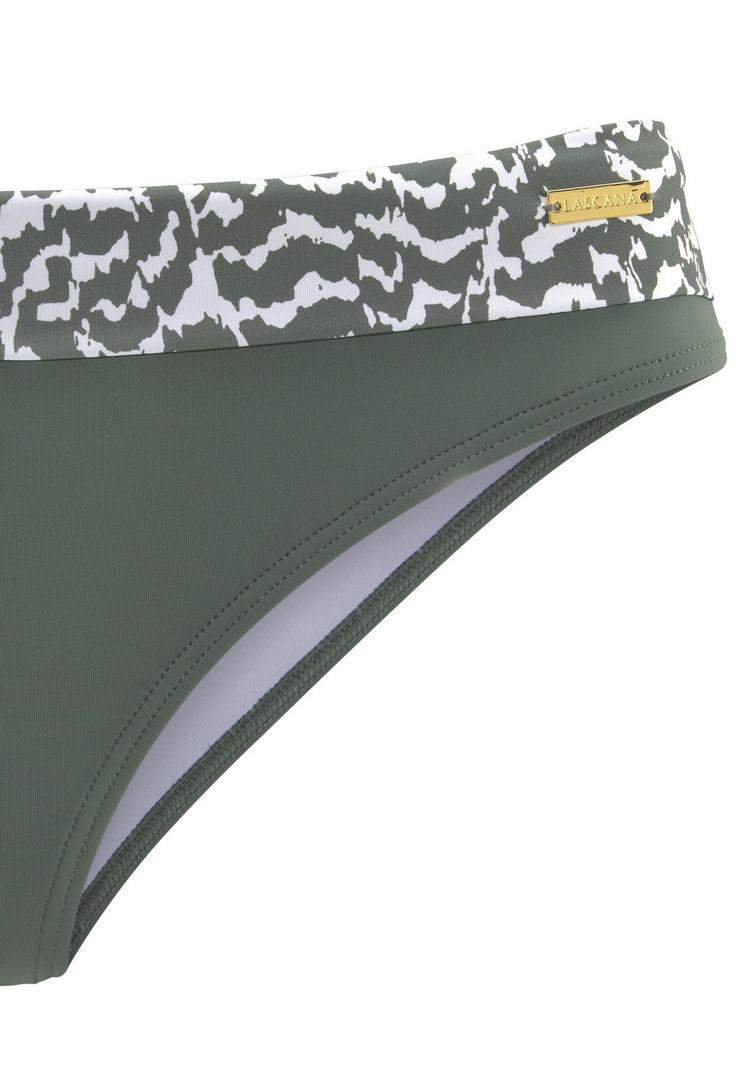 Lascana Lascana Bikini-Hose Bikini Hose Damen - oliv-bedruckt - 0 | SportScheck