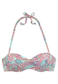 VENICE BEACH Bikini Oberteil Damen - mint-bedruckt