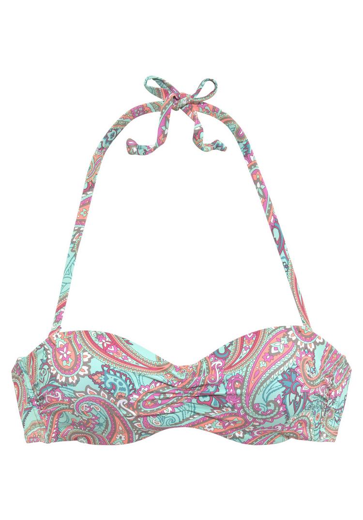 VENICE BEACH VENICE BEACH Bikini Oberteil Damen - mint-bedruckt - 0 | SportScheck