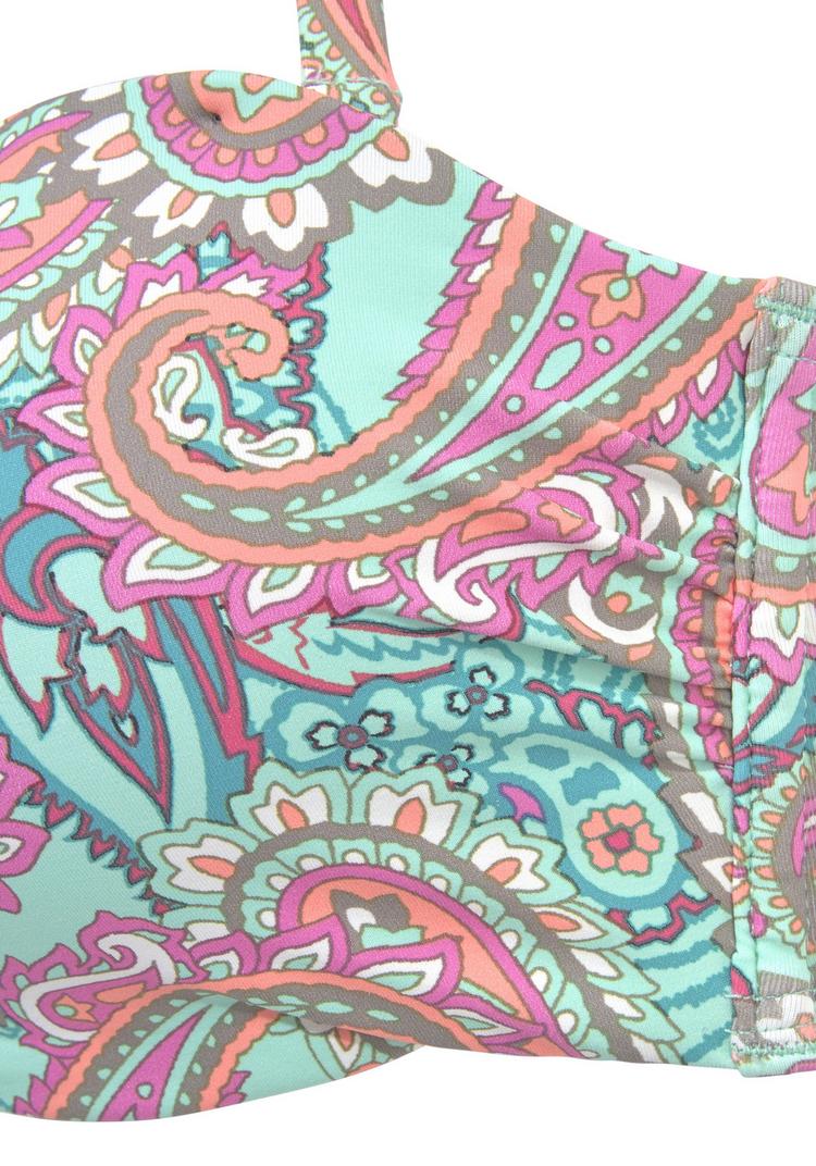 VENICE BEACH VENICE BEACH Bikini Oberteil Damen - mint-bedruckt - 1 | SportScheck