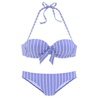 Vivance Bikini Set Damen blau-creme