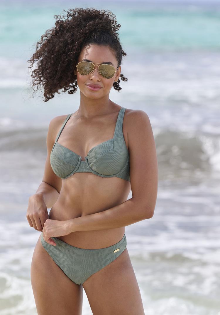 sunseeker sunseeker B&uuml;gel-Bikini-Top Bikini Oberteil Damen - oliv - 0 | SportScheck