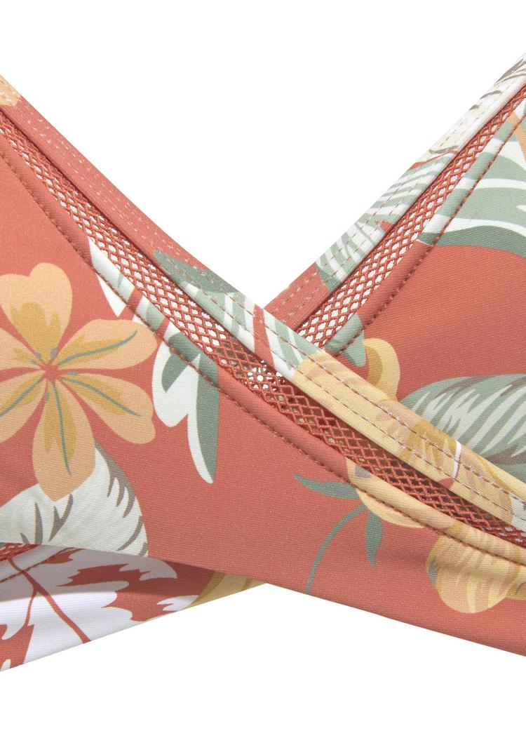 sunseeker sunseeker Triangel-Bikini-Top Bikini Oberteil Damen - rostrot-bedruckt - 0 | SportScheck