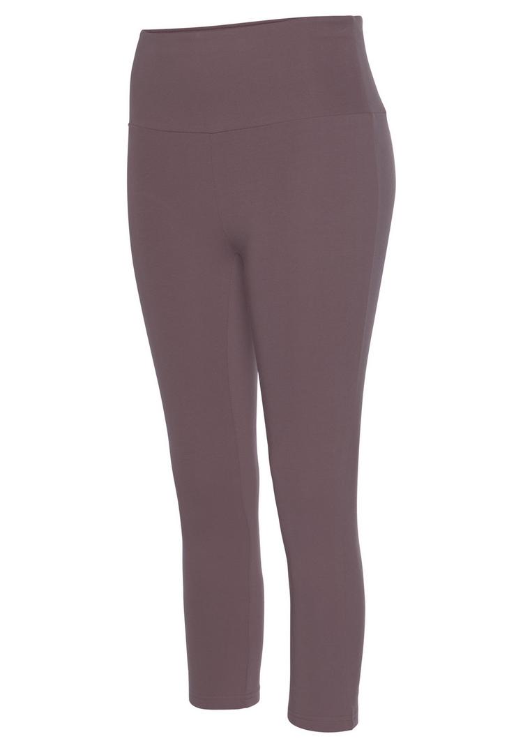 Lascana Lascana Caprileggings Tights Damen - mauve - 2 | SportScheck