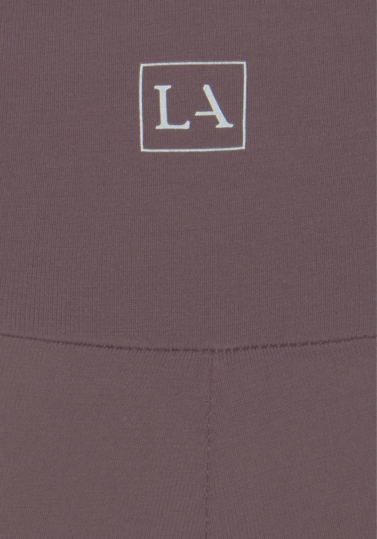 Lascana Lascana Caprileggings Tights Damen - mauve - 4 | SportScheck