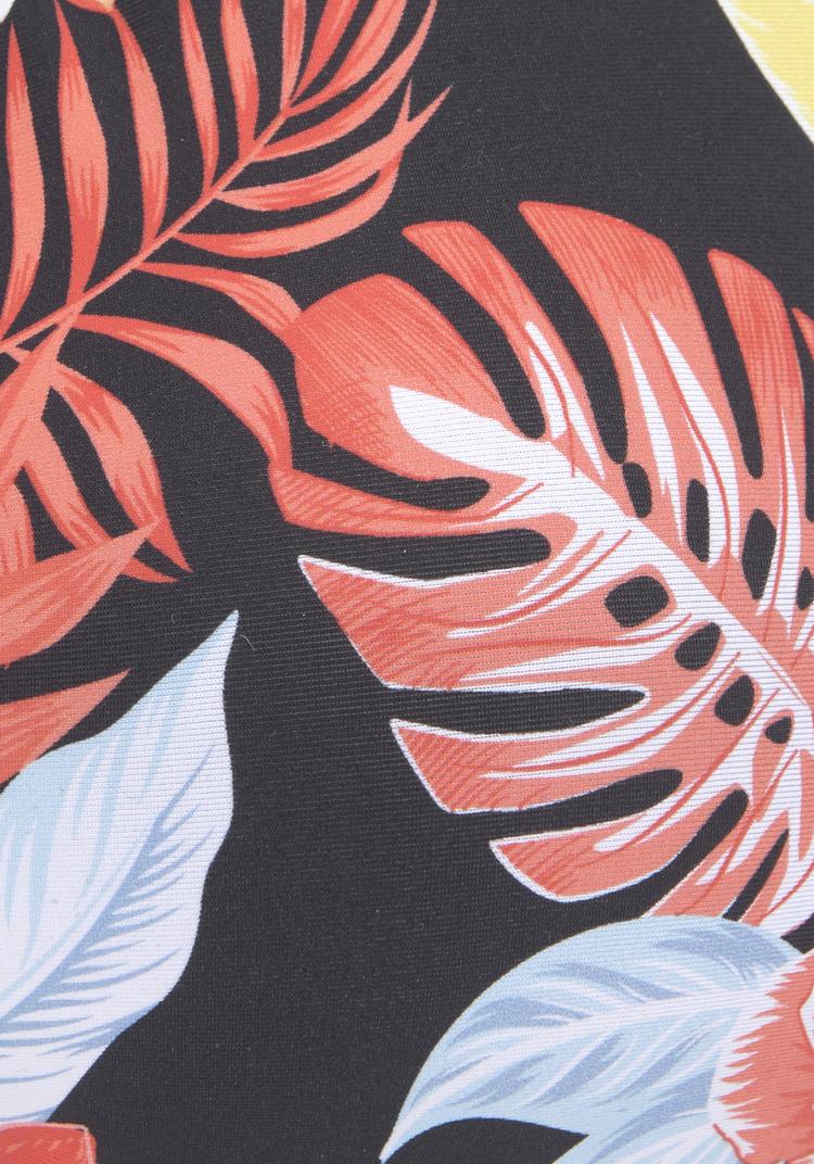 S.OLIVER S.OLIVER Triangel-Bikini-Top Bikini Oberteil Damen - schwarz-bedruckt - 1 | SportScheck