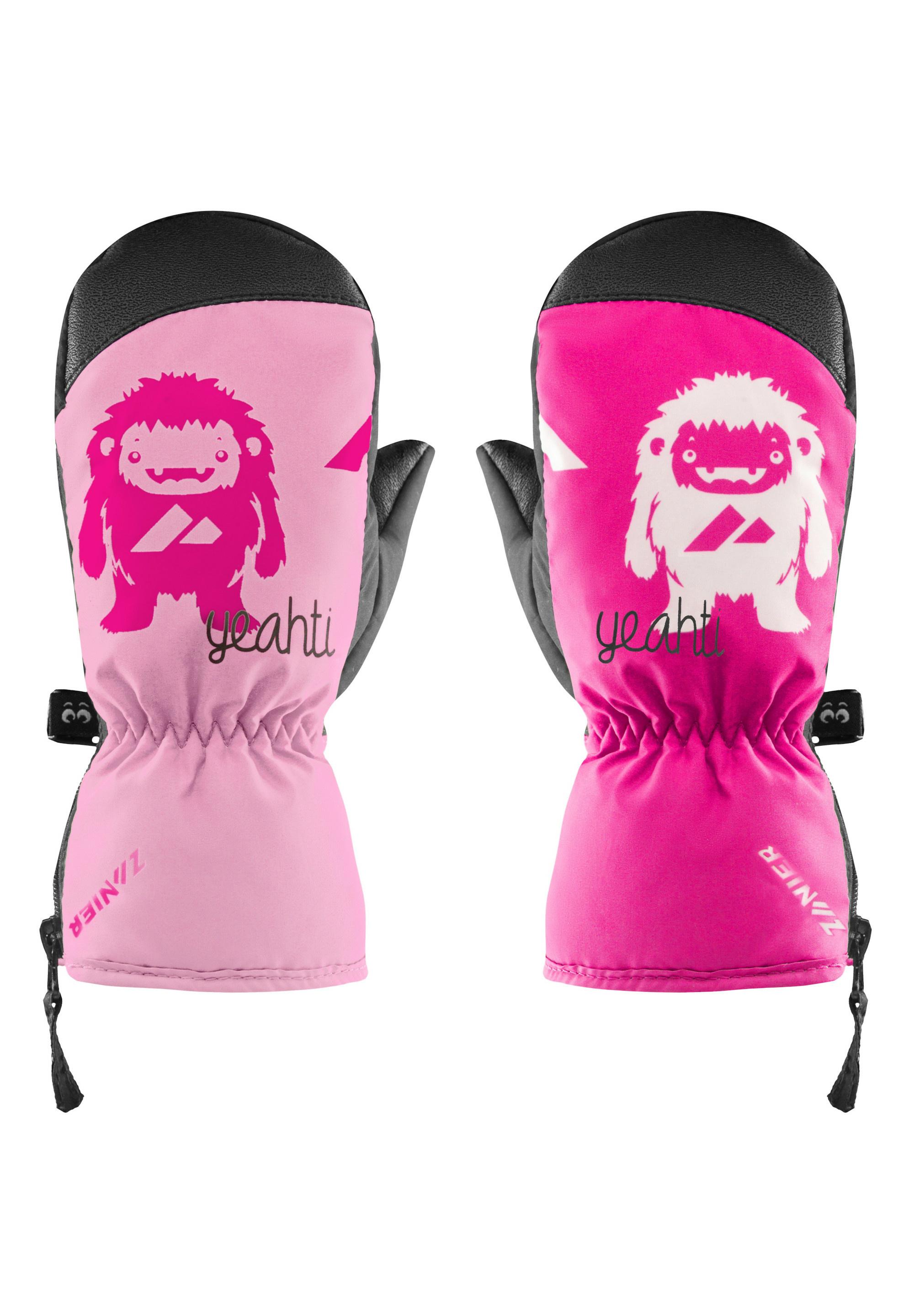 Zanier YEAHTI.STX MITTEN Fäustlinge Kinder Rose-Fuchsia