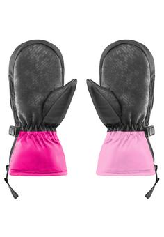 Rückansicht von Zanier YEAHTI.STX MITTEN Outdoorhandschuhe Kinder Rose-Fuchsia