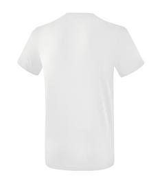 Rückansicht von Erima Style T-Shirt Funktionsshirt Herren Weiss