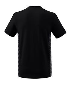 Rückansicht von Erima Team Essential T-Shirt Funktionsshirt Herren schwarz